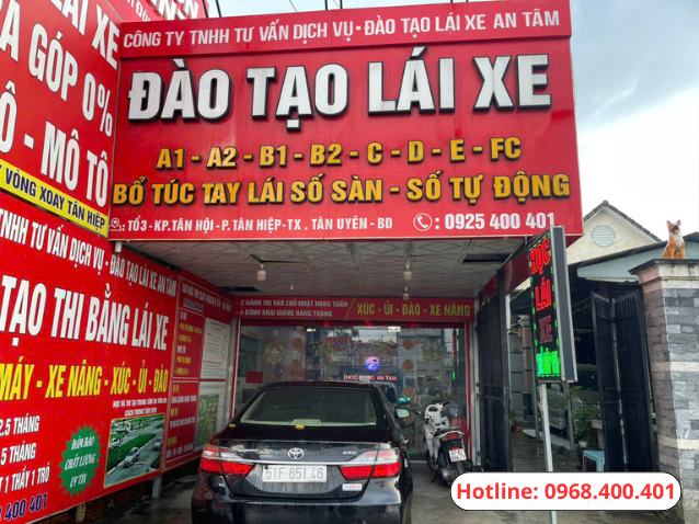 Dạy Lái Xe An Tâm – Bình Dương